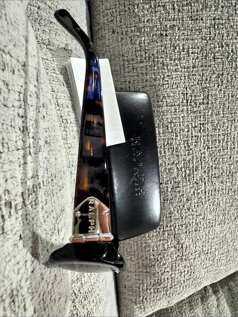 Ralph by Ralph Lauren RA5029 Sunglasses Black & Brown Like New
